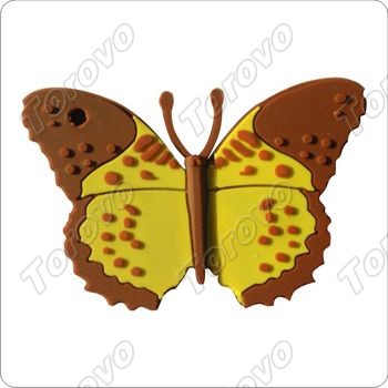 個性時尚創(chuàng)意卡通蝴蝶U盤