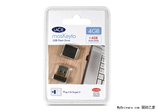 LaCie推超迷你&ldquo;蚊子&rdquo;U盤