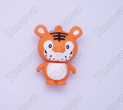 卡通老虎形象U盤為你的春節增光添彩