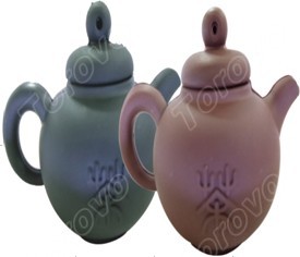 硅膠茶壺U盤(pán)送禮古典文化禮品佳選